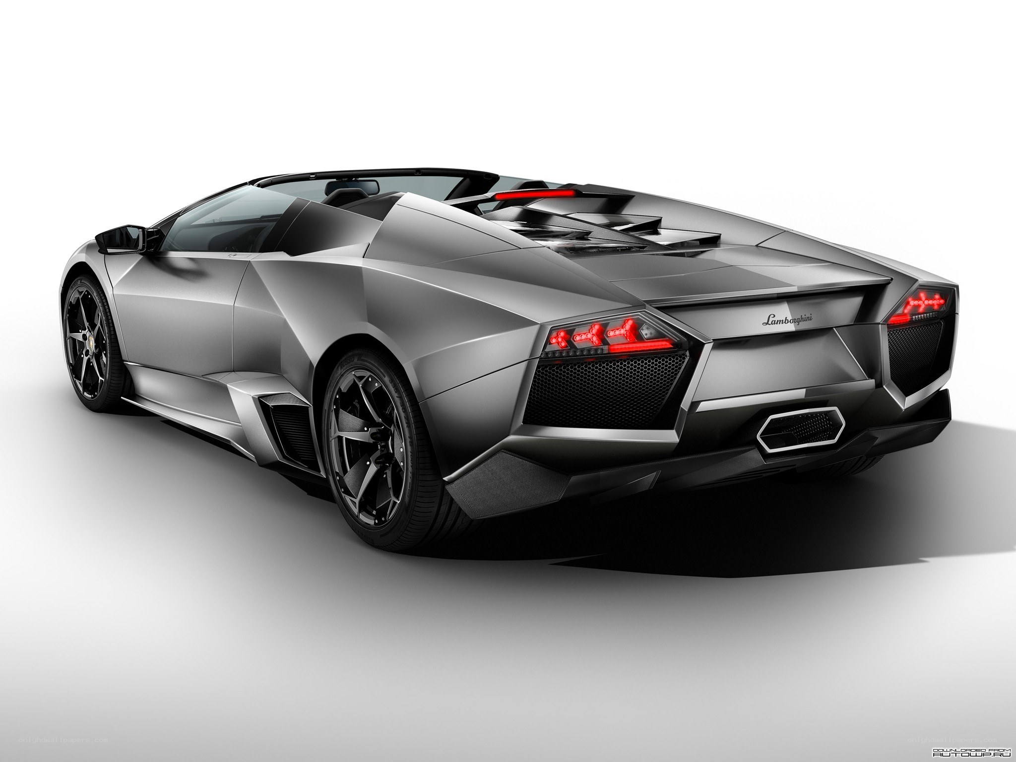 silver lamborghini roadster