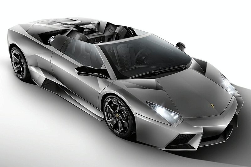 Silver Lamborghini Roadster — Gray, Dramatic, Photograph, Car, Windshield