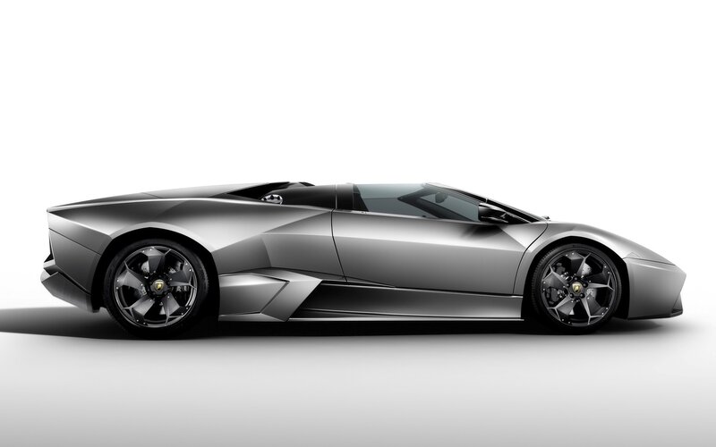 Silver Lamborghini Roadster — Neutral
