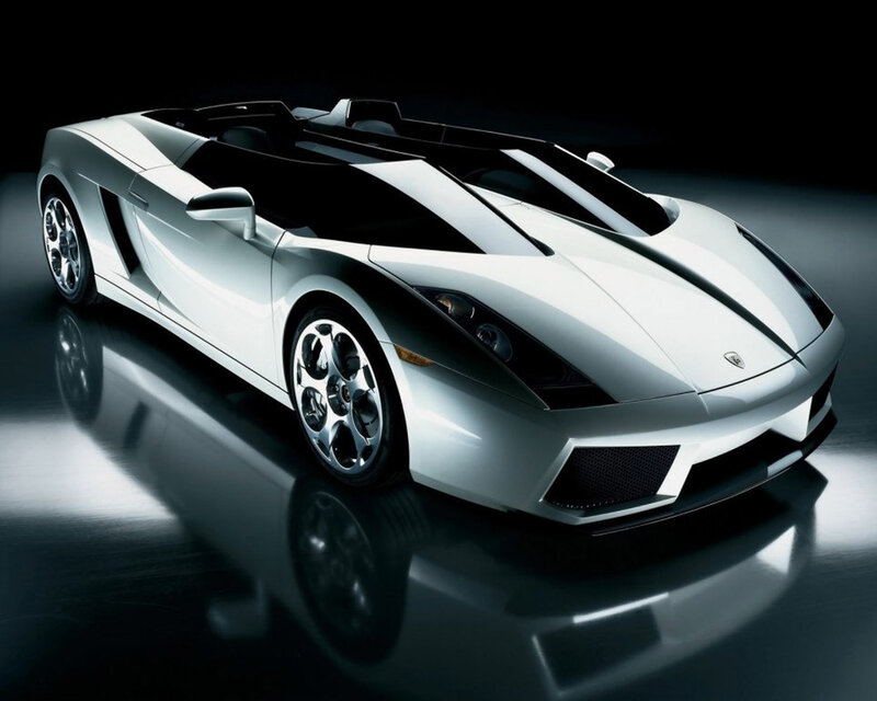 silver lamborghini sports car