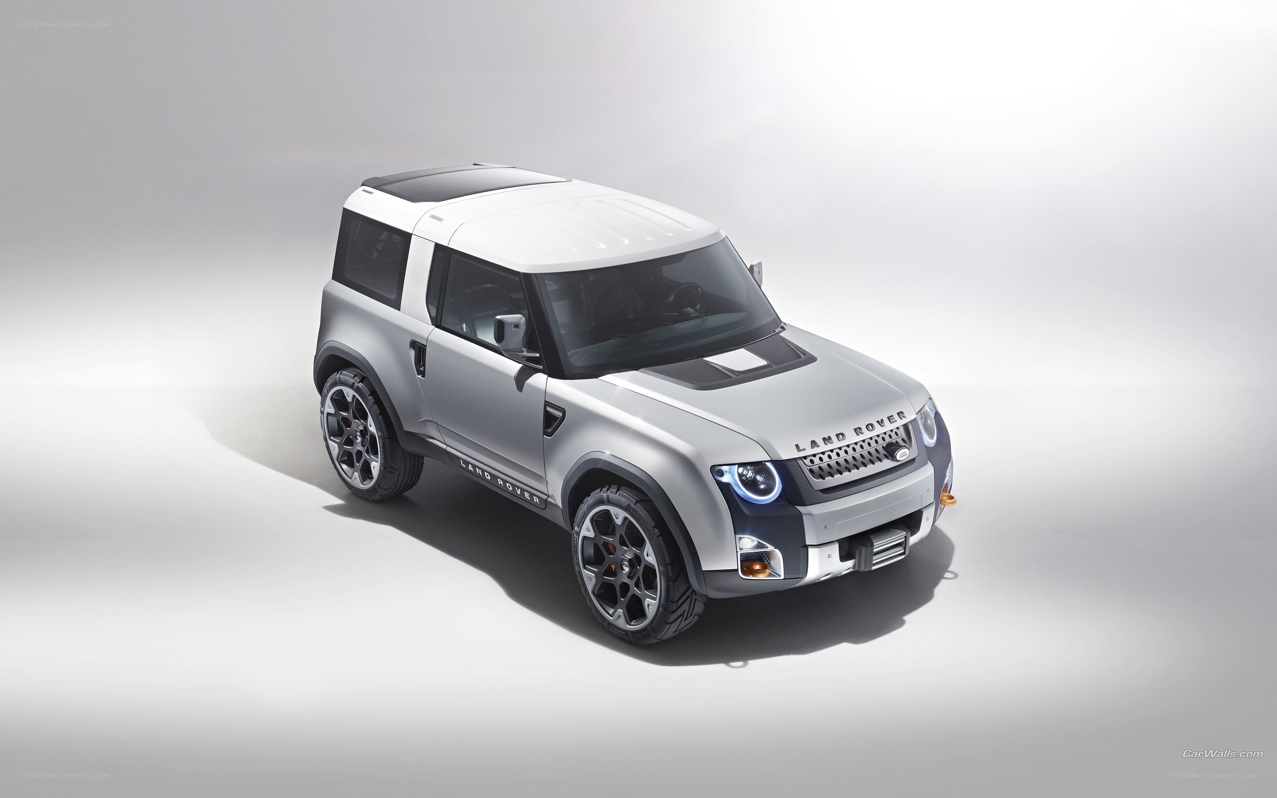Silver Land Rover Concept