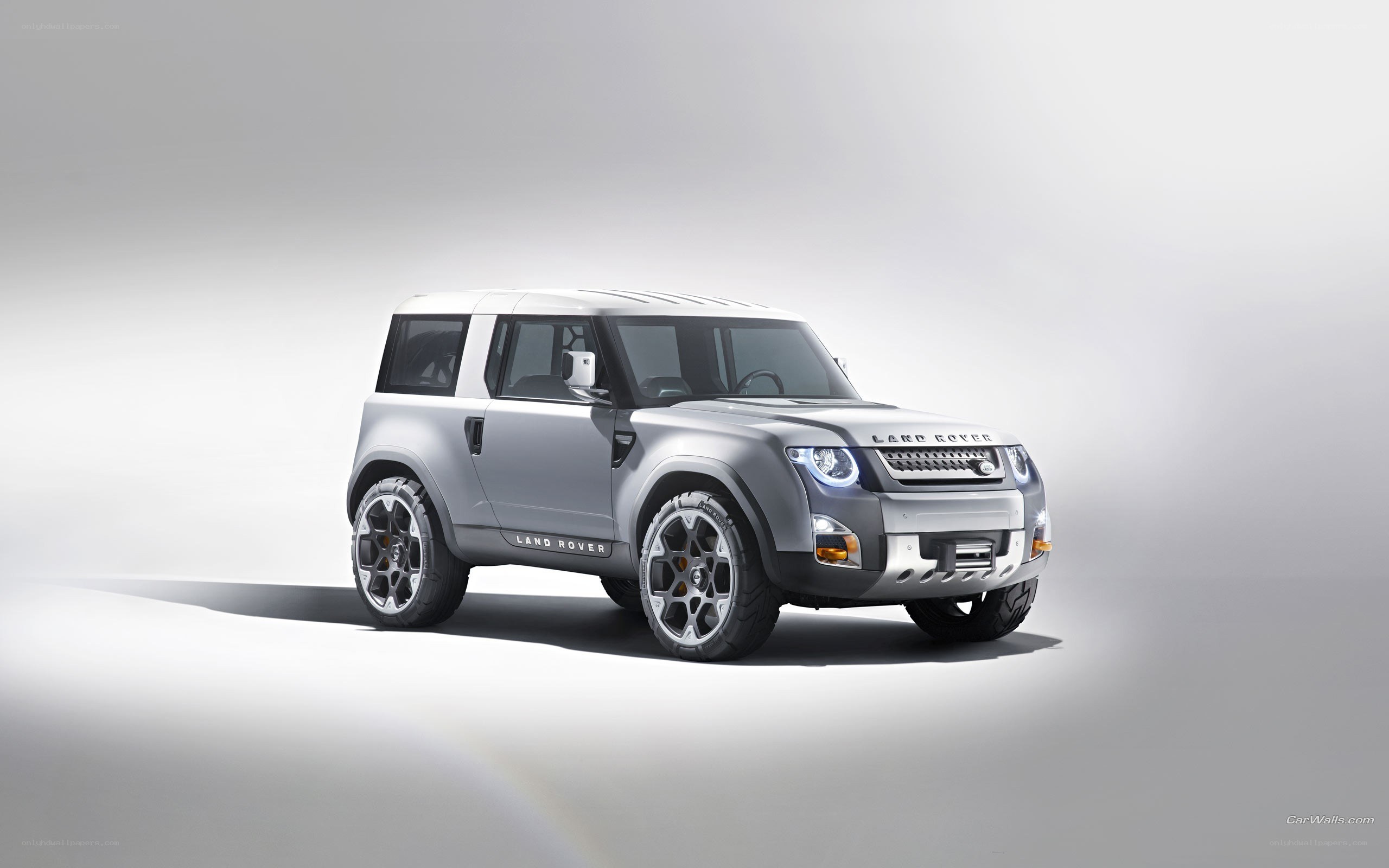 Silver Land Rover Concept