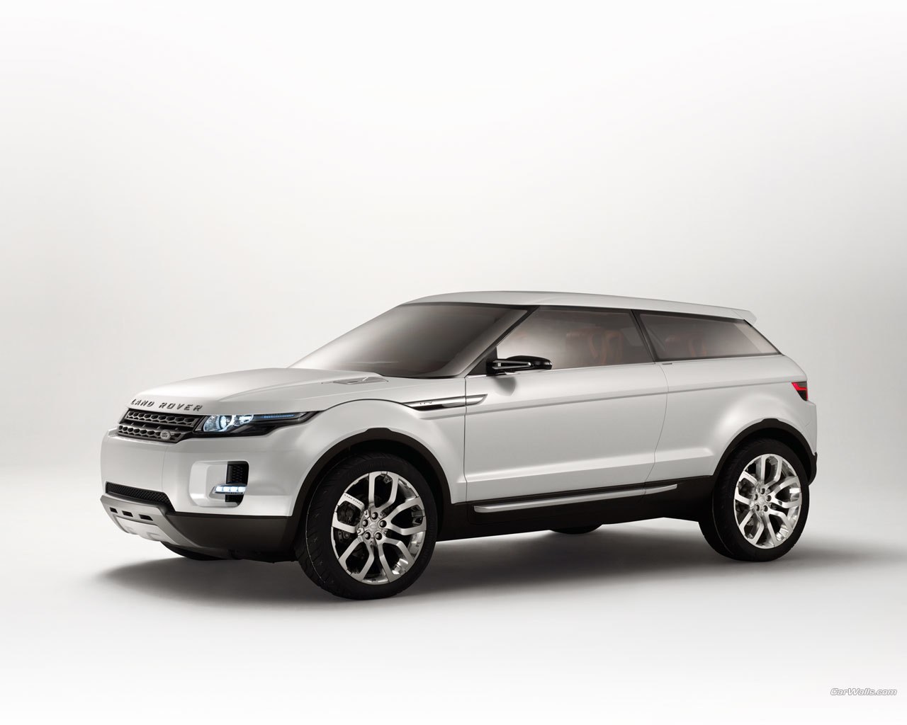 Silver Land Rover Concept