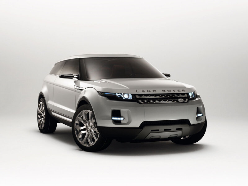 Silver Land Rover Concept
