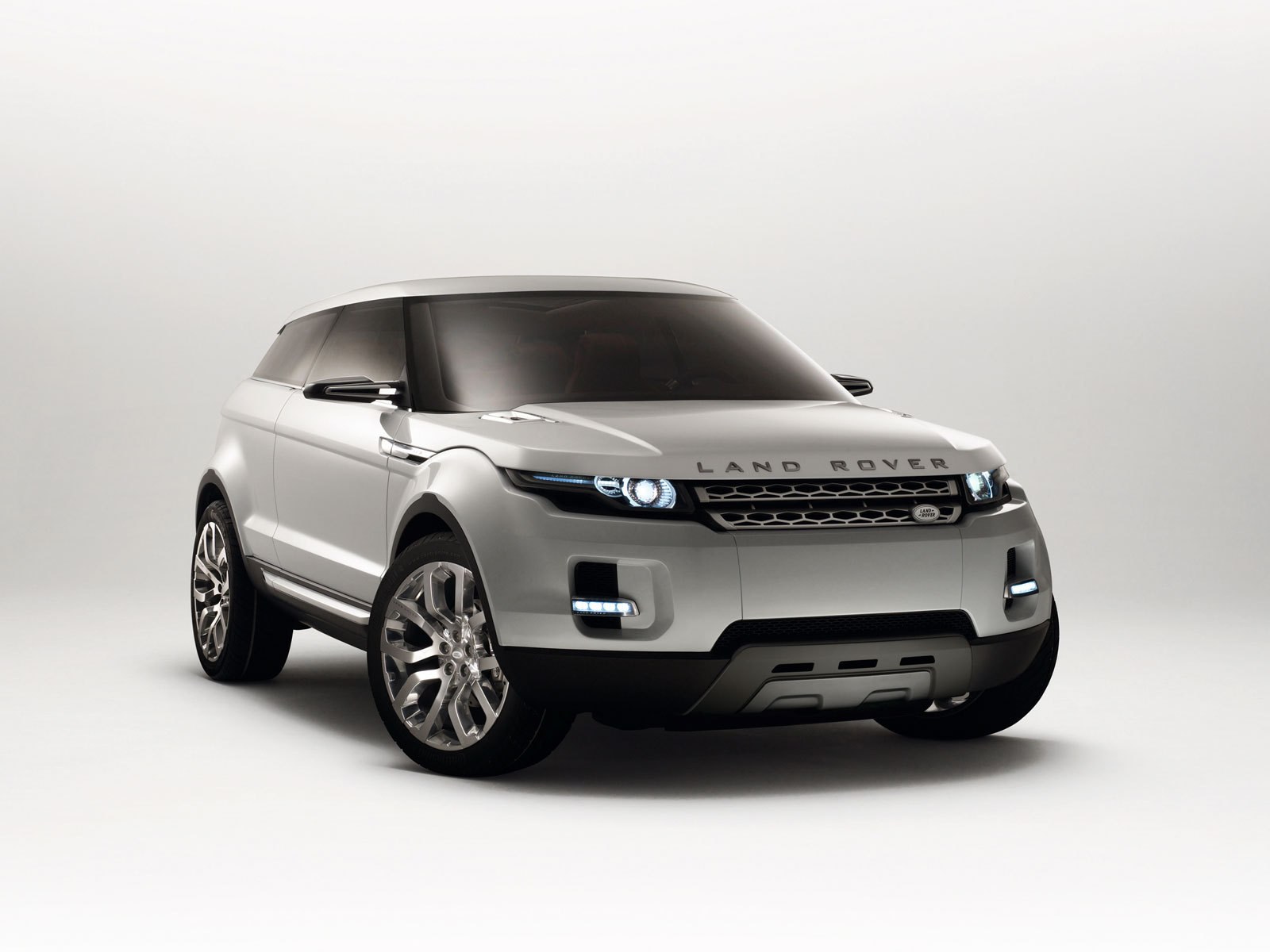 Silver Land Rover Concept