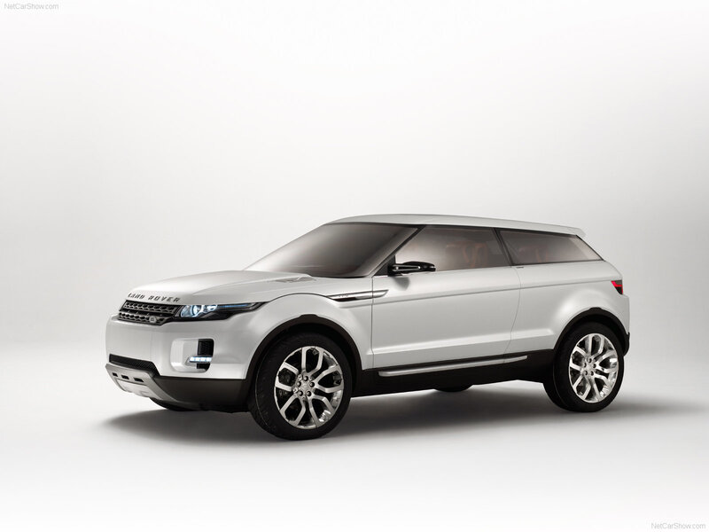 Silver Land Rover Concept — White, Neutral