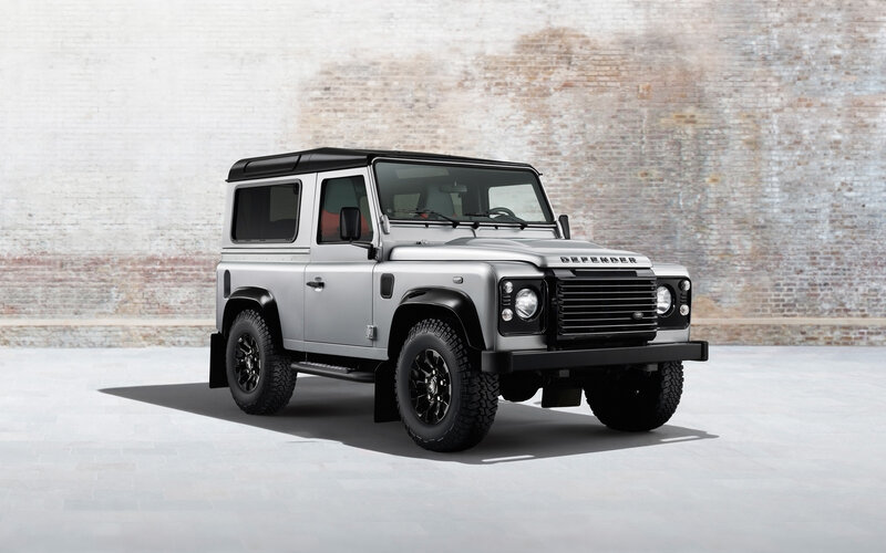 Silver Land Rover Defender — Neutral