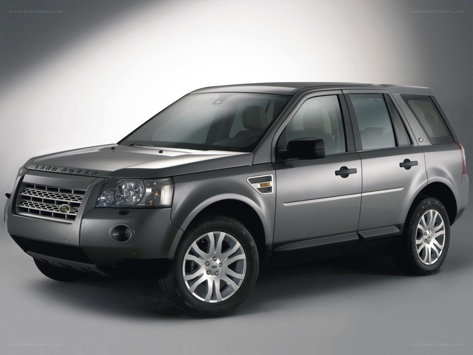 Silver Land Rover Freelander