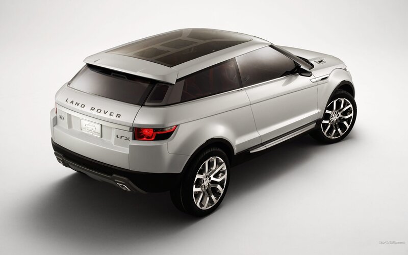 Silver Land Rover LRX Concept