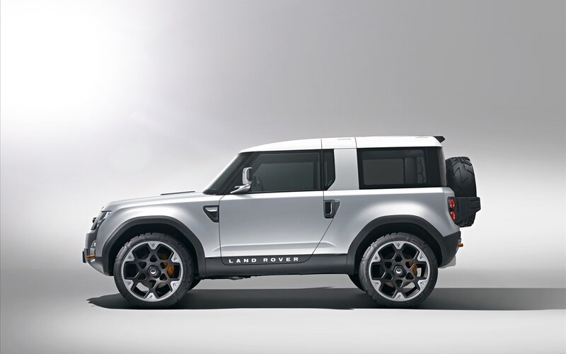 Silver Land Rover Vehicle — Neutral