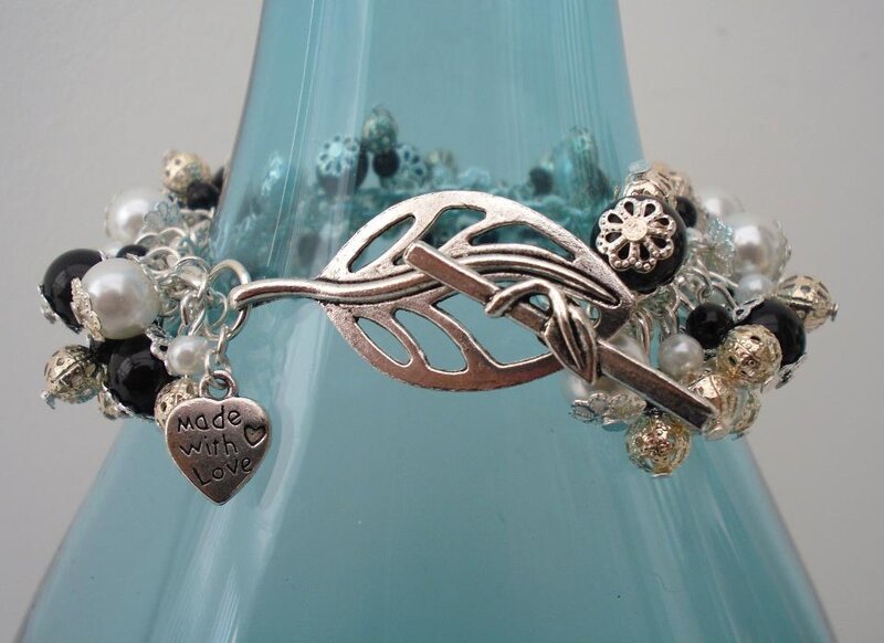 Silver Leaf Bracelet