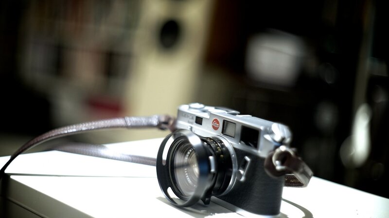 Silver Leica Camera