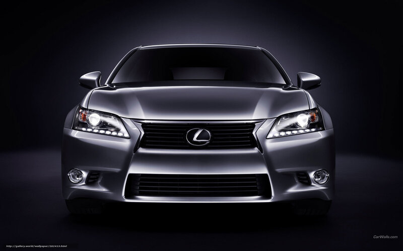 Silver Lexus Car — Gray