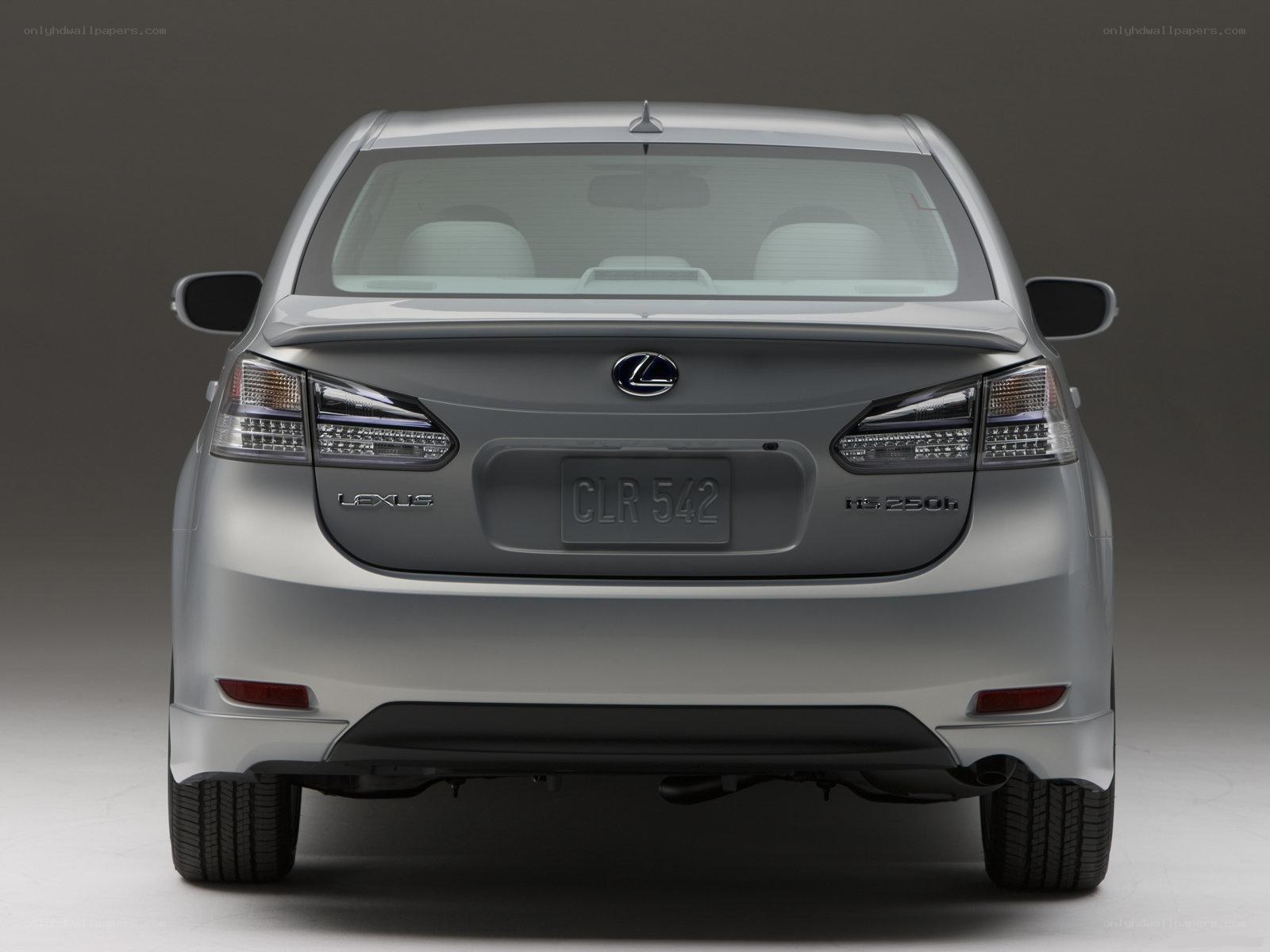 silver lexus clr 542 rear view