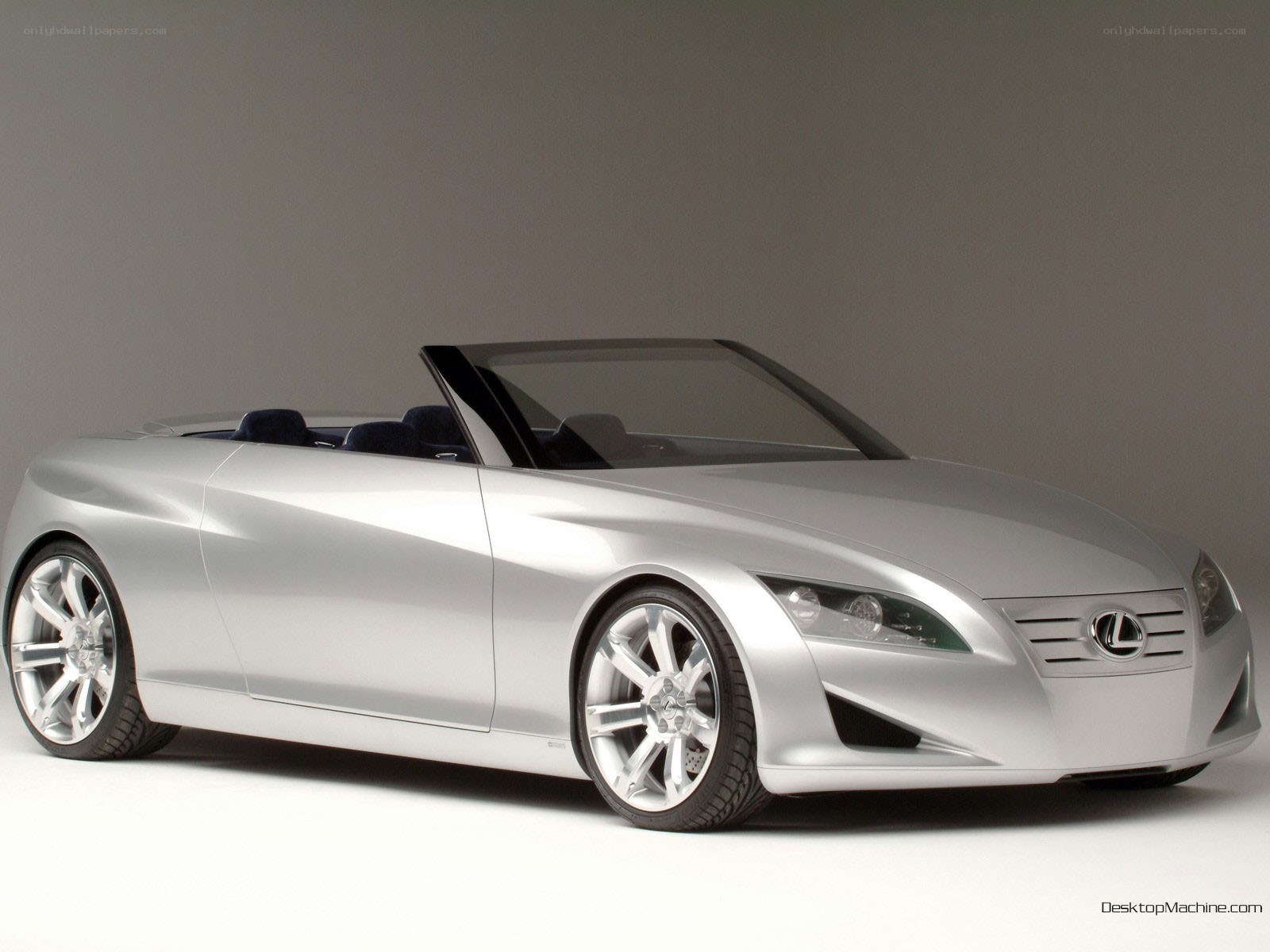 silver lexus concept car