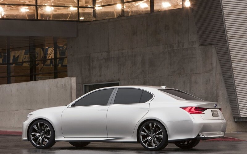 Silver Lexus Concept Car — Modern, Photograph