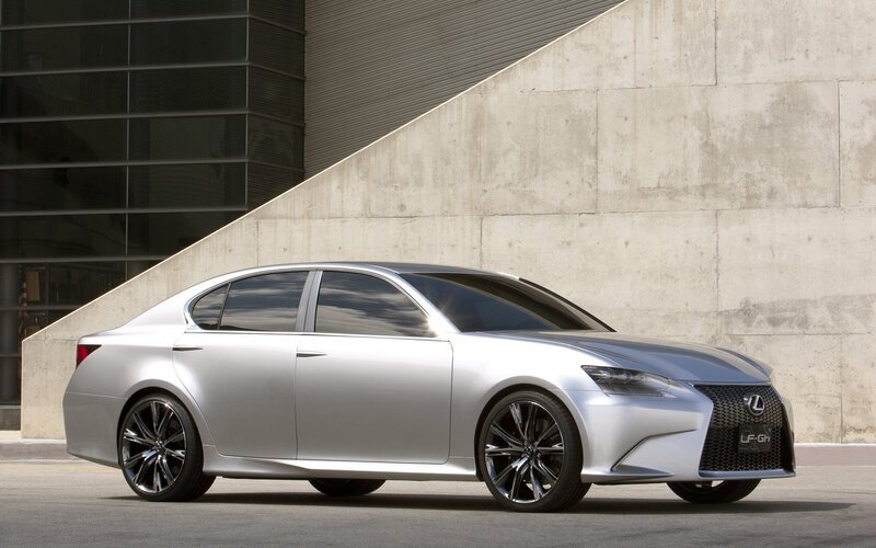 Silver Lexus Concept Car — Modern