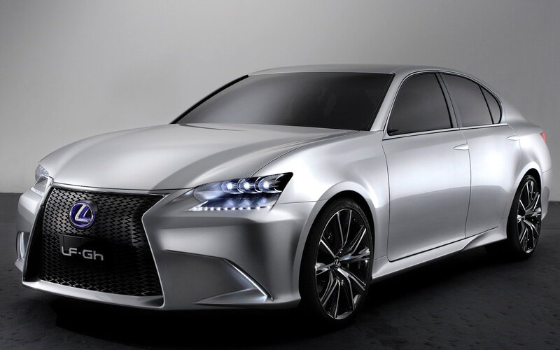 Silver Lexus Concept Car — Neutral