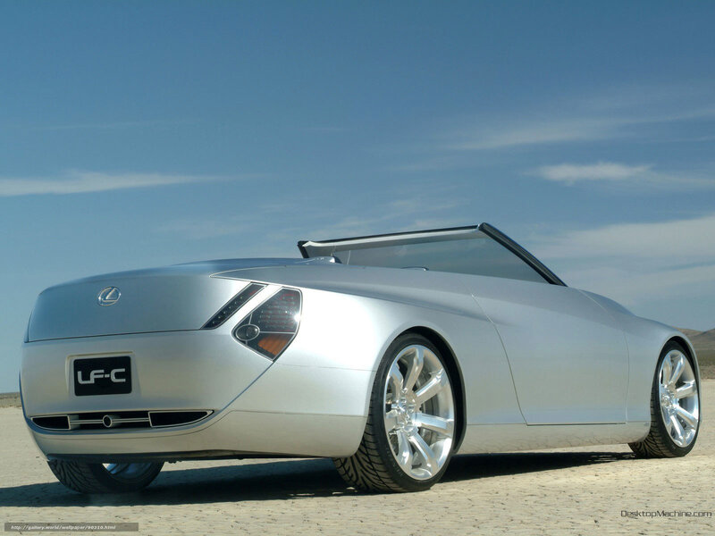 Silver Lexus Concept Car — Serene, Afternoon, Photograph