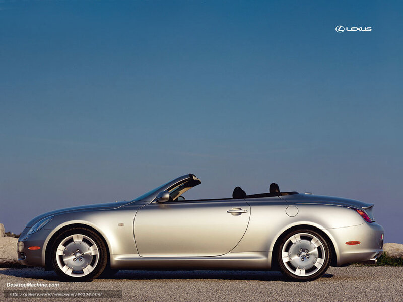 Silver Lexus Convertible