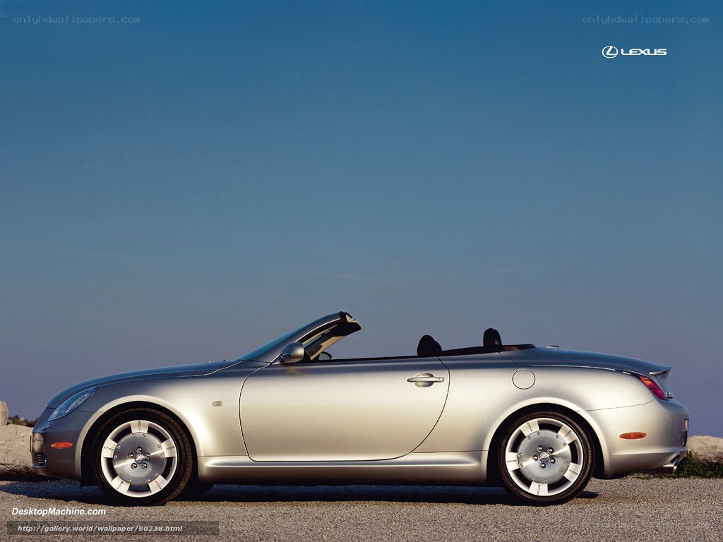 Silver Lexus Convertible