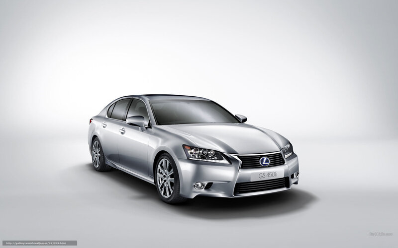 Silver Lexus Gs 450h