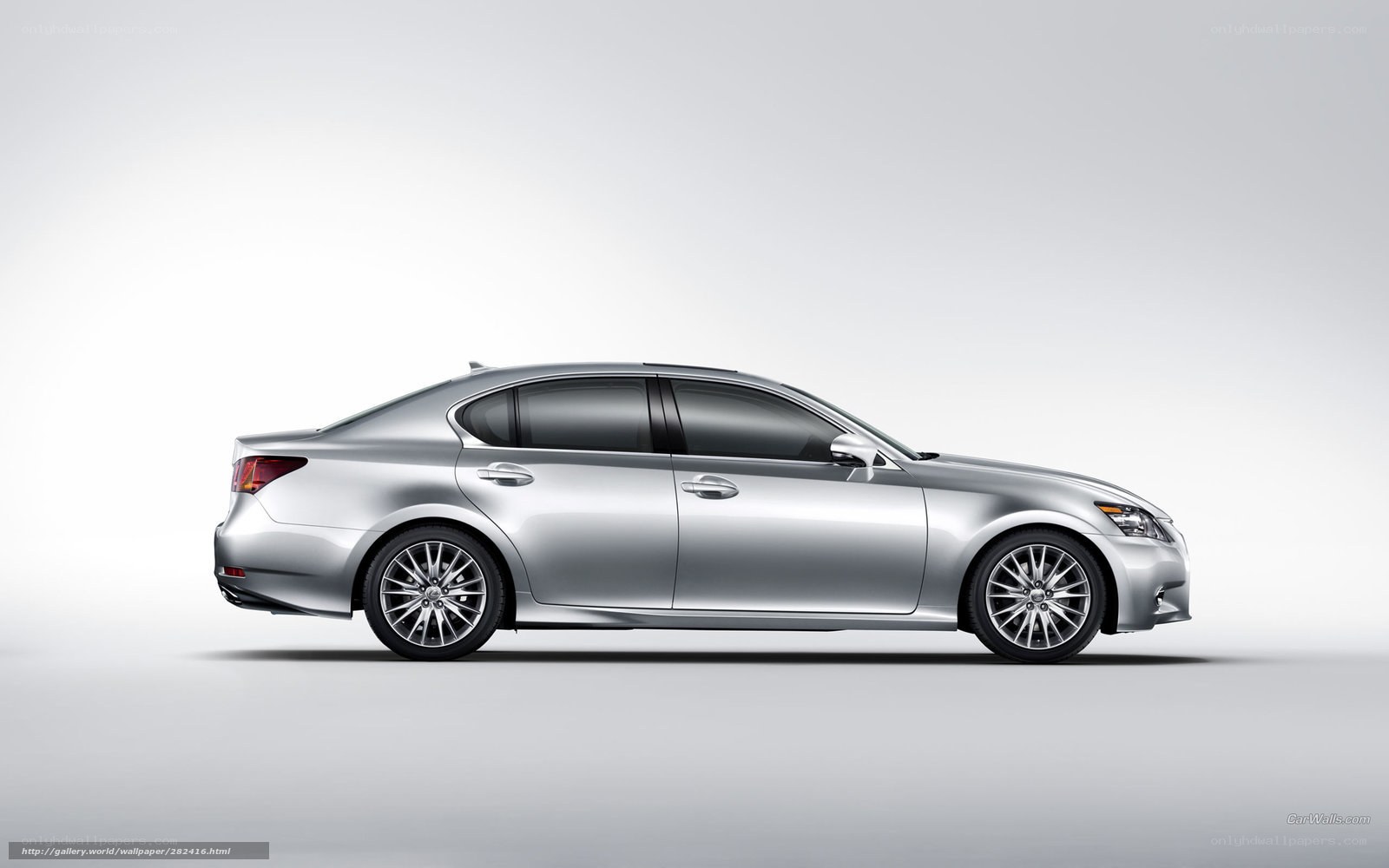 silver lexus gs sedan