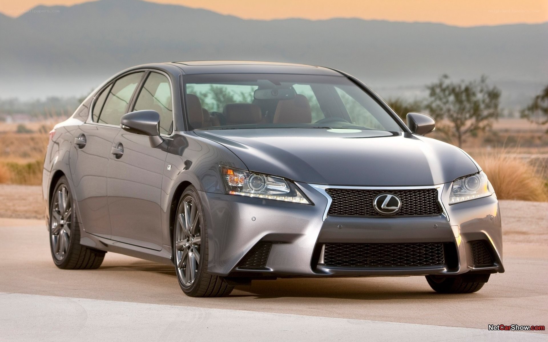 silver lexus gs sedan
