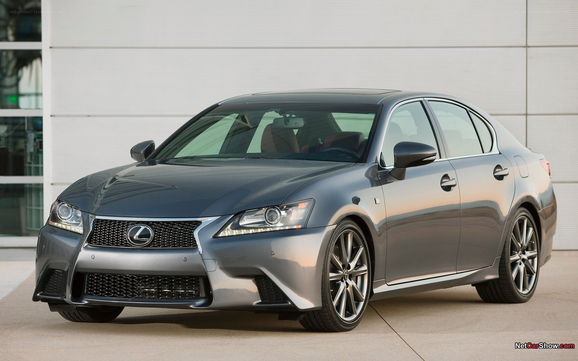 silver lexus gs sedan