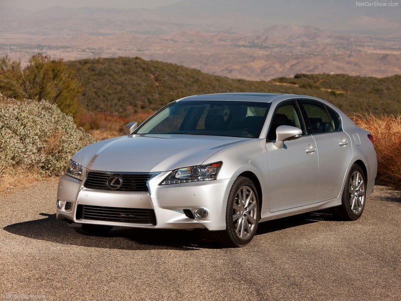 silver lexus gs sedan