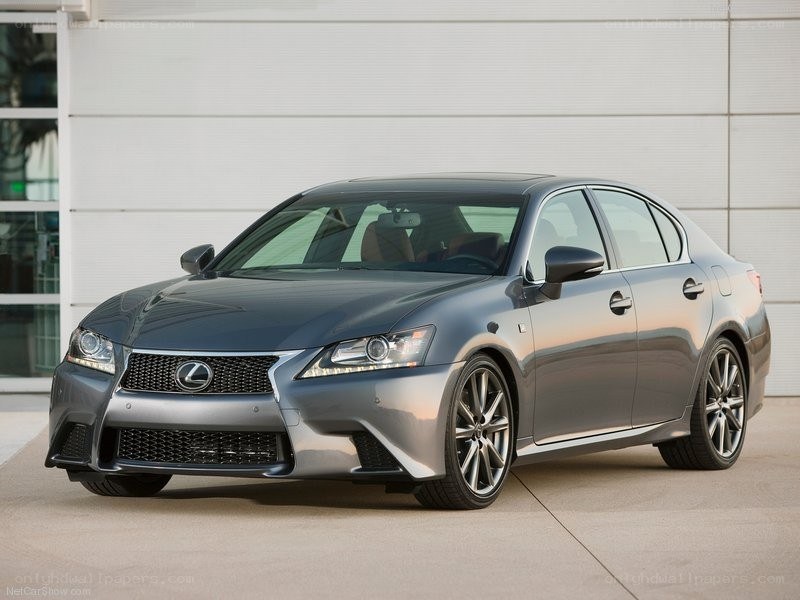 silver lexus gs sedan