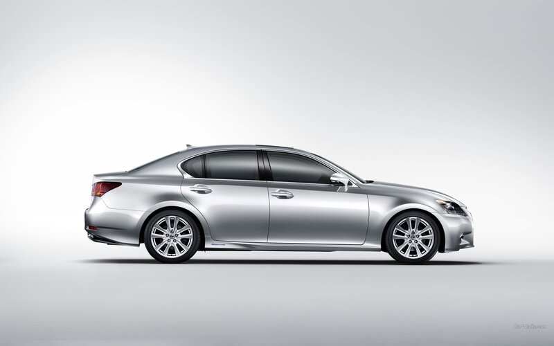 silver lexus gs sedan