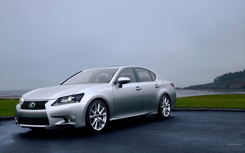 silver lexus gs sedan