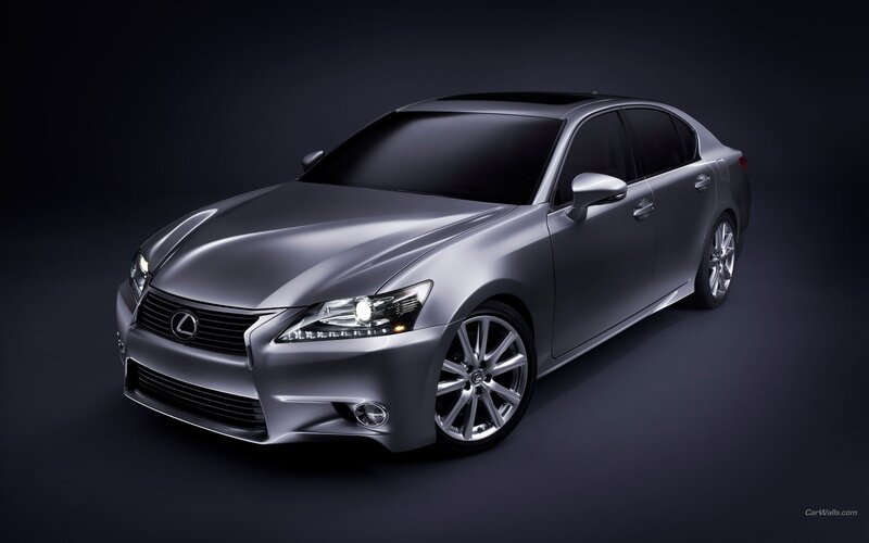 silver lexus gs sedan