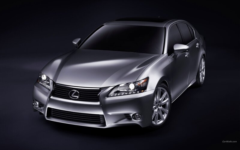 silver lexus gs sedan