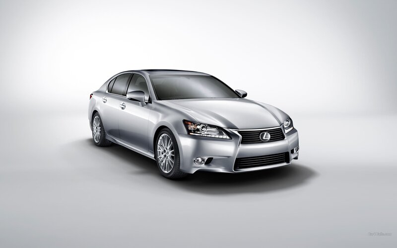 silver lexus gs sedan