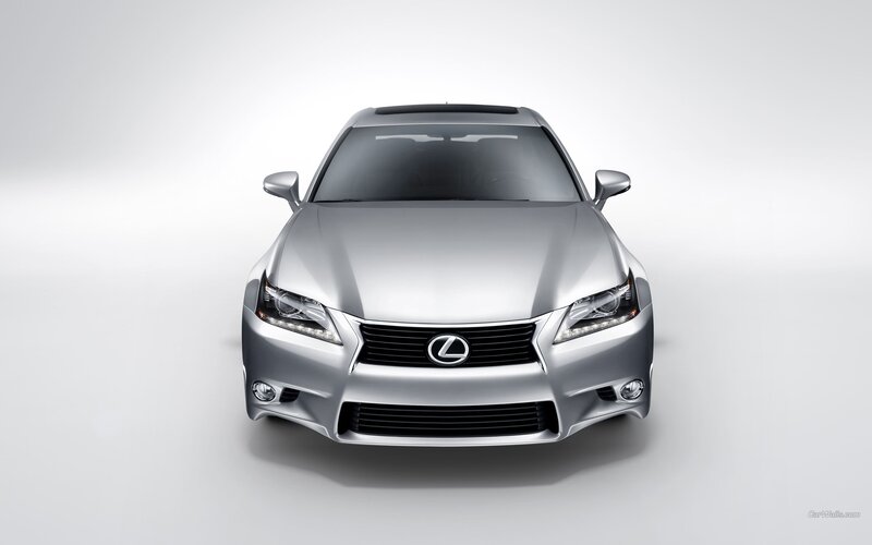 silver lexus gs sedan