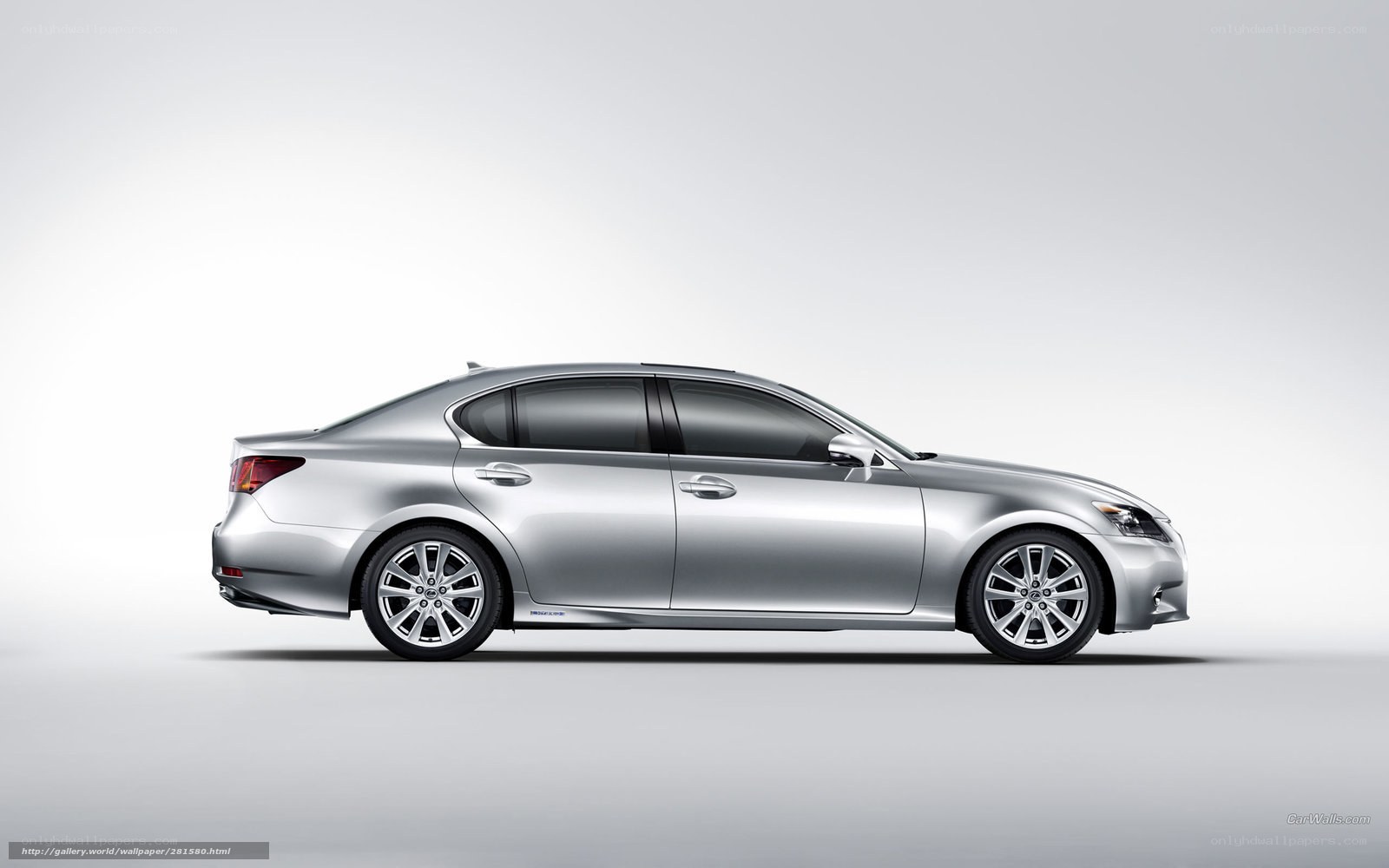 silver lexus gs sedan