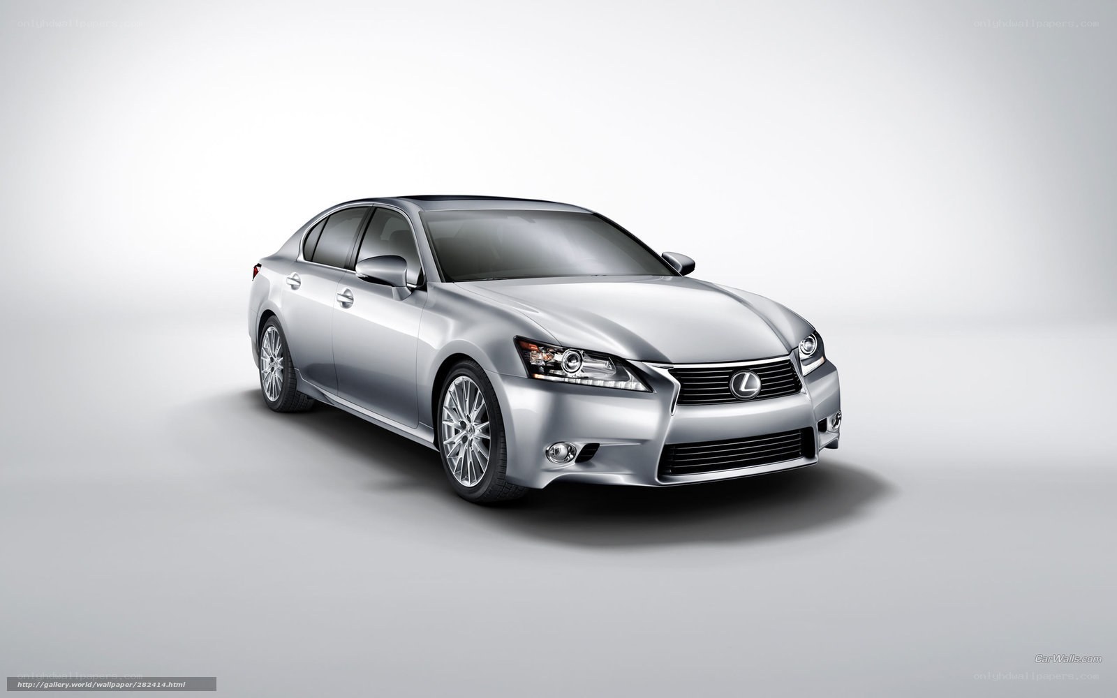 silver lexus gs sedan
