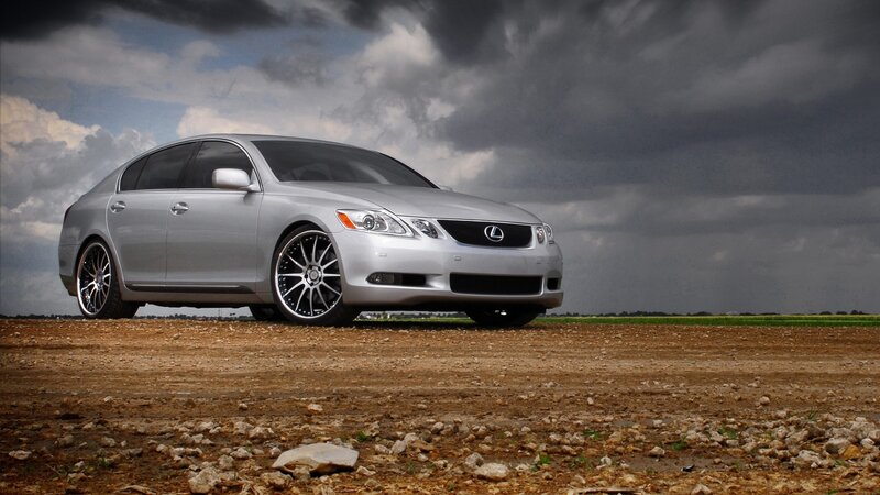 Silver Lexus Gs Sedan — Gray, Dramatic