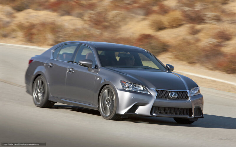 Silver Lexus Gs Sedan — Gray