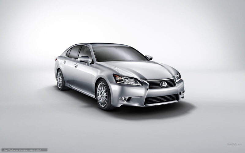 Silver Lexus Gs Sedan — Neutral, Photograph
