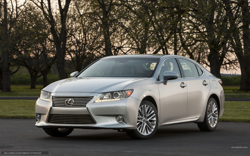 Silver Lexus Gs Sedan — Serene, Sunset