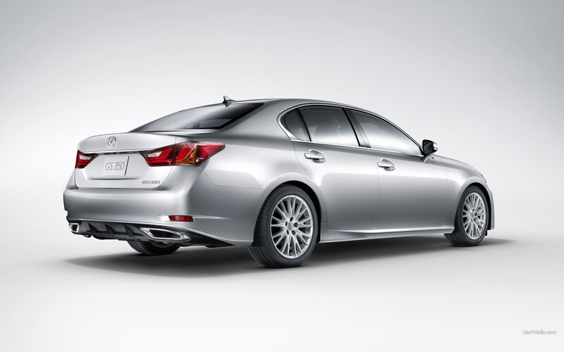 silver lexus gs350 sedan