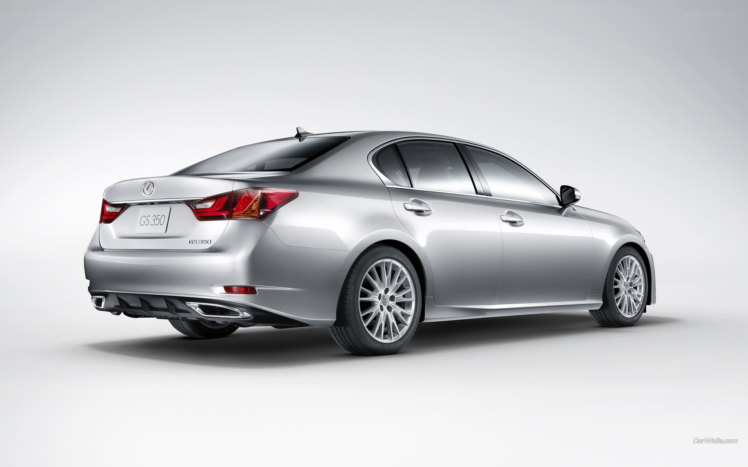 silver lexus gs350 sedan