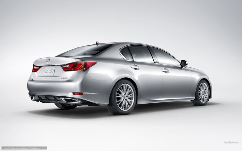 silver lexus gs350 sedan