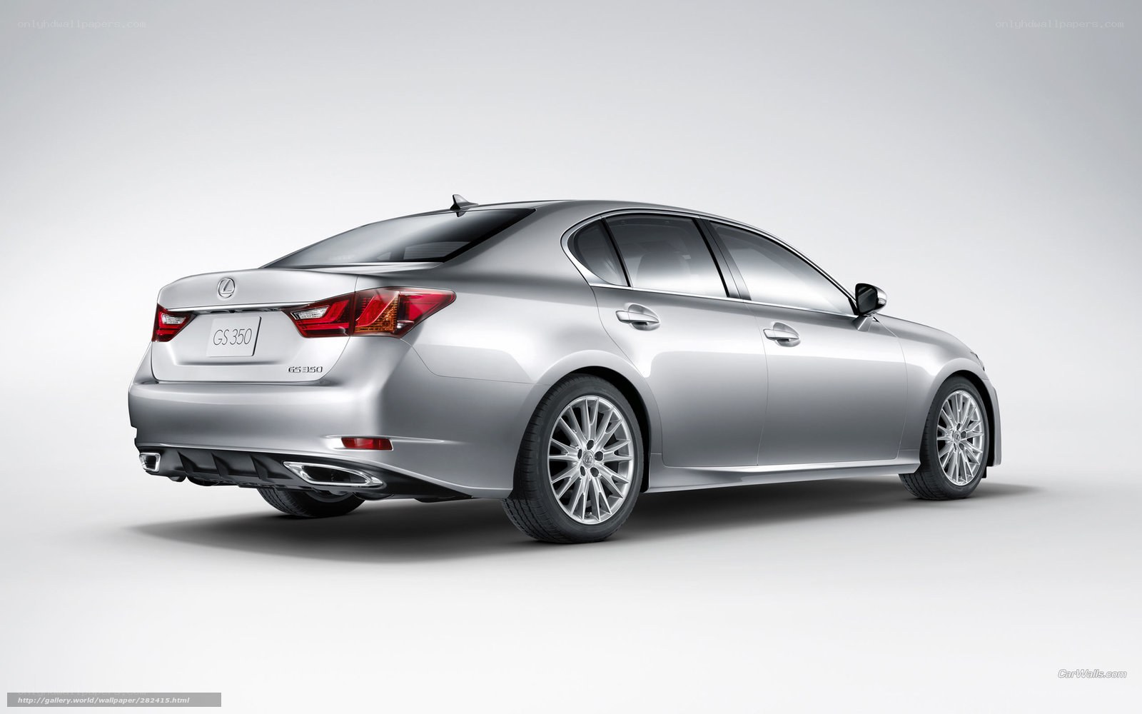 silver lexus gs350 sedan
