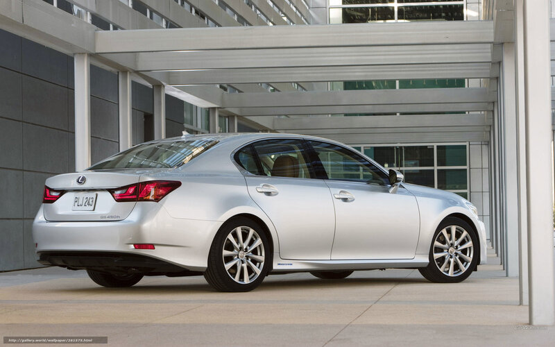 Silver Lexus Gs450h Sedan — Neutral
