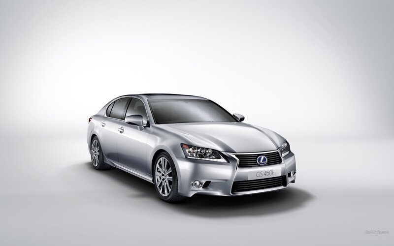 silver lexus gs450h sedan