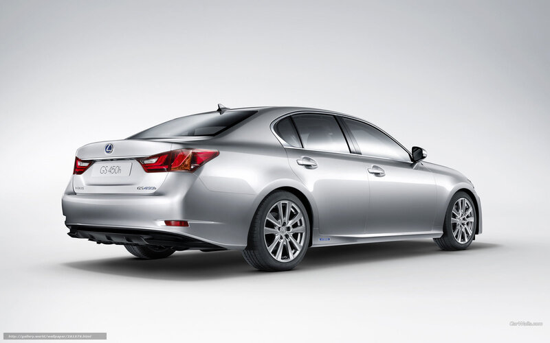 Silver Lexus Gs450h